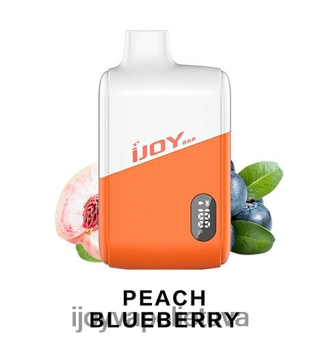 iJOY Vape Review - iJOY Bar IC8000 vienkartiniai ZH0PLZ189 persikų mėlynių