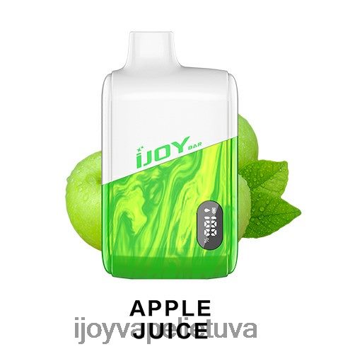 iJOY Vapes Online - iJOY Bar IC8000 vienkartiniai ZH0PLZ175 obuolių sultys