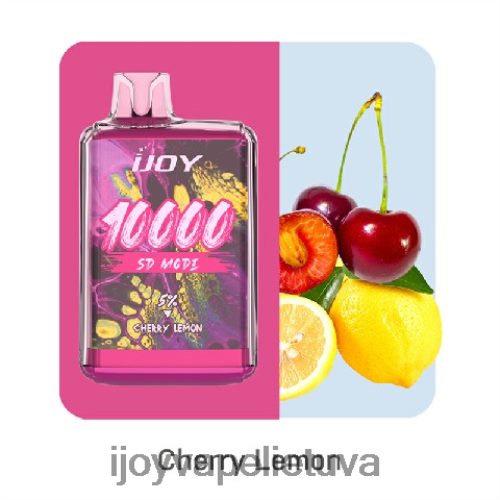 iJOY Best Flavor - iJOY Bar SD10000 vienkartiniai ZH0PLZ164 vyšnių citrina
