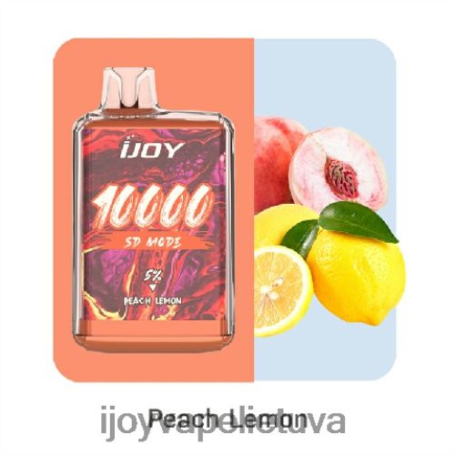 iJOY Vape Flavors - iJOY Bar SD10000 vienkartiniai ZH0PLZ168 persikų citrina