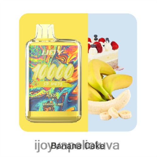 iJOY Vape Lietuva - iJOY Bar SD10000 vienkartiniai ZH0PLZ161 bananų pyragas