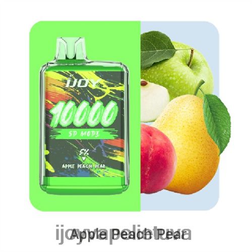 iJOY Vapes For Sale - iJOY Bar SD10000 vienkartiniai ZH0PLZ160 obuolių persikų kriaušių