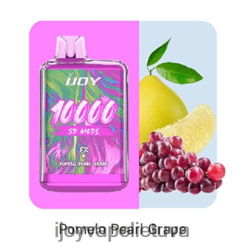 iJOY Vapes For Sale - iJOY Bar SD10000 vienkartiniai ZH0PLZ170 pomelo perlinė vynuogė