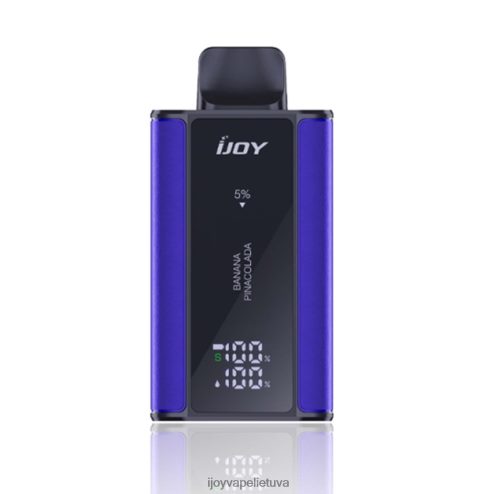 Order iJOY Vape - iJOY Bar Smart Vape 8000 išpūtimų ZH0PLZ6 mėlynas razz ledas