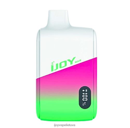 iJOY Best Flavor - iJOY Bar Smart Vape 8000 išpūtimų ZH0PLZ4 gervuogių ledų