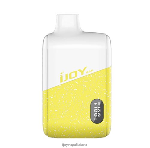 iJOY Vape Review - iJOY Bar Smart Vape 8000 išpūtimų ZH0PLZ9 vyšnių citrina