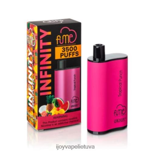 iJOY Vape Flavors - iJOY Fume Infinity vienkartiniai 3500 įpūtimų | 12 ml ZH0PLZ108 tropinis punšas
