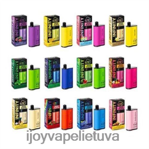 iJOY Vape Flavors - iJOY Fume Infinity vienkartiniai 3500 įpūtimų | 12 ml ZH0PLZ68 mėlynas razz
